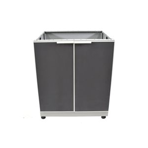 Blue Sky Outdoor Living Outdoor Kitchen Grey 2-Door Sink Cabinet