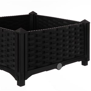 Gardenised Raised Garden Bed Screwless Planter Bed