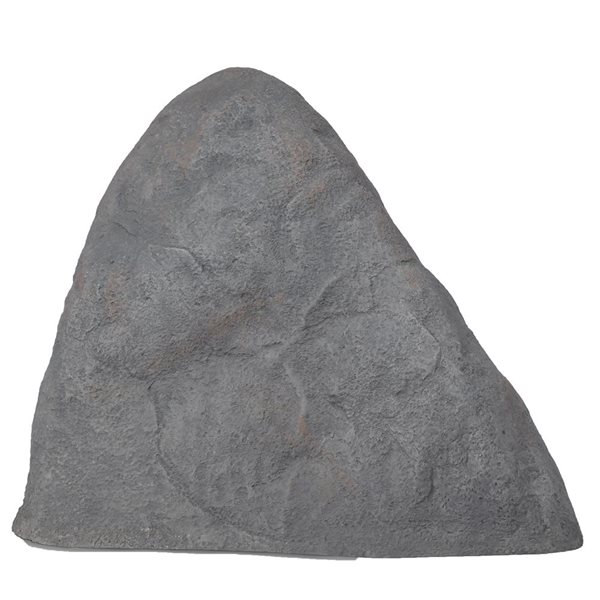 Gardenised Decorative Outdoor Artificial Faux Stone Rock, Garden Grey 