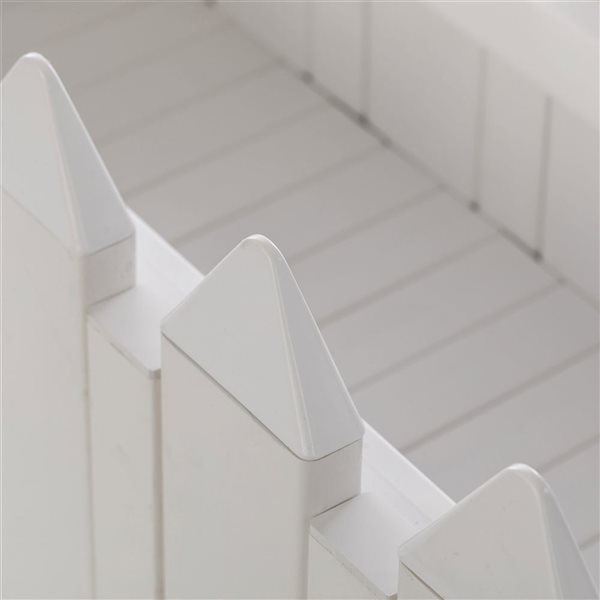 Gardenised Vinyl Planter Box Garden Bed Flower Pot