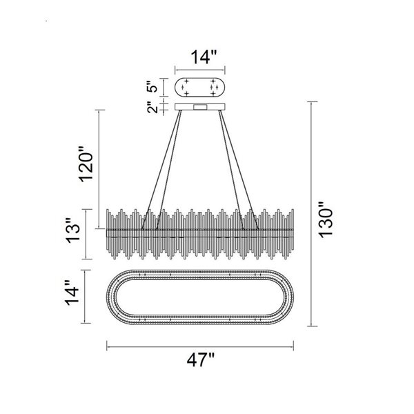 CWI Lighting Genevieve LED Chandelier With Medallion Gold Finish