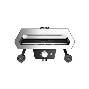 Turpone Forza 17-in Pizza Oven with Peel and Rotating Ceramic Stone