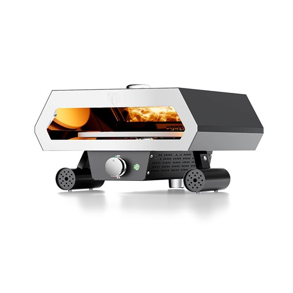 Turpone Forza 17-in Pizza Oven with Peel and Rotating Ceramic