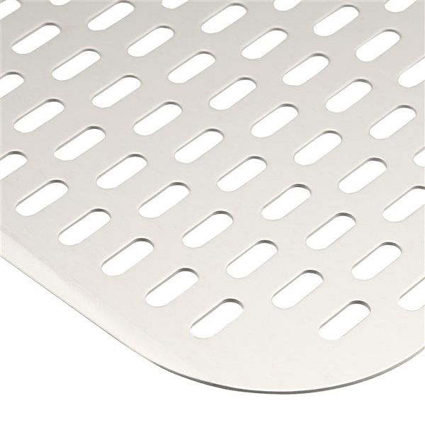 Pelle à pizza Turpone 12 po aluminium anodisé avec manche plastique