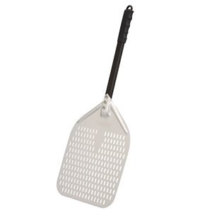 Turpone 12-in Anodized Aluminum Pizza Peel w/ Plastic Handle