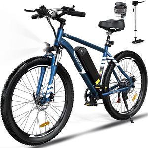 HITWAY 750 W 48 V 15 Ah Shimano 7-Speed Transmission Electric Bike with 26*3.0-in Fat Tire and IP54 Waterproof