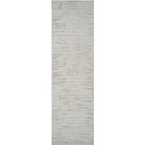 Tapis de passage décoratif Astra de Rug Branch 2 x 8 pi moderne abstrait style bohème crème/beige