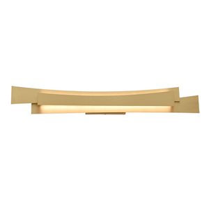 CWI Lighting Candora 5.2-in Integrated LED Brass Vanity Light