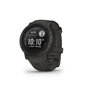 Montre intelligente Garmin Instinct 2 Rugged gris avec GPS et traqueur d'activité physique