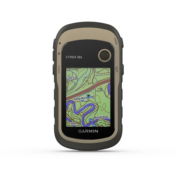 Garmin eTrex 32x Brown Rugged Handheld GPS with Compass and Barometric Altimeter