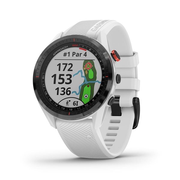 Garmin Approach S62 Premium White GPS Golfing Smartwatch