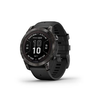 Montre intelligente Garmin fēnix 7 Pro gris carbone GPS et traqueur d'activité physique avec chargement solaire