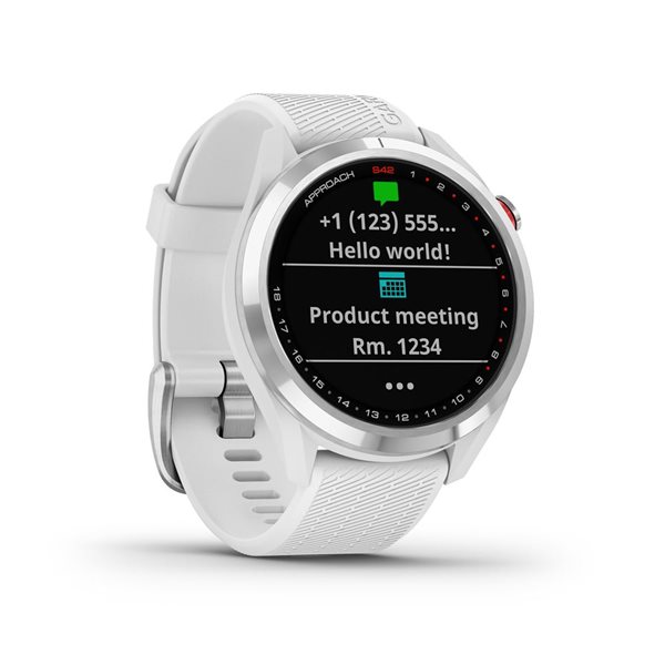 Garmin Approach S42 White GPS Golfing Smartwatch