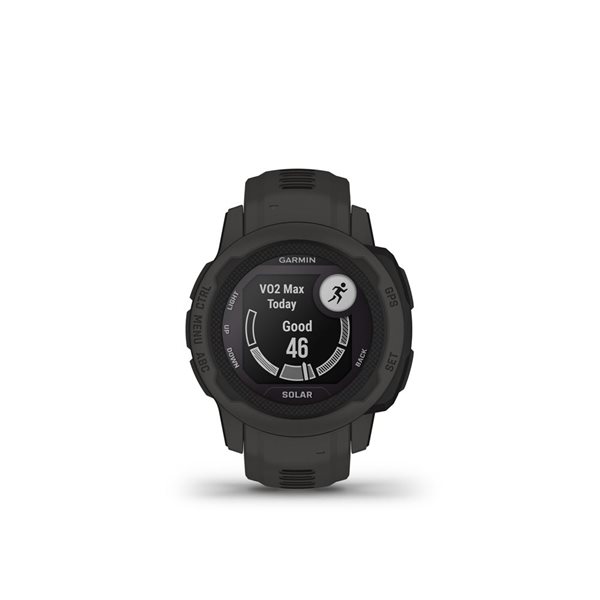 Garmin Instinct 2S Rugged Graphite GPS Smartwatch and Fitness Tracker with Solar Charging