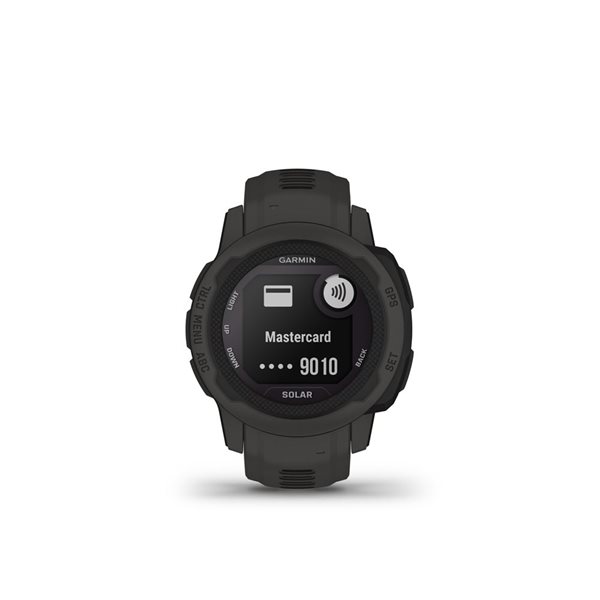 Garmin Instinct 2S Rugged Graphite GPS Smartwatch and Fitness Tracker with Solar Charging