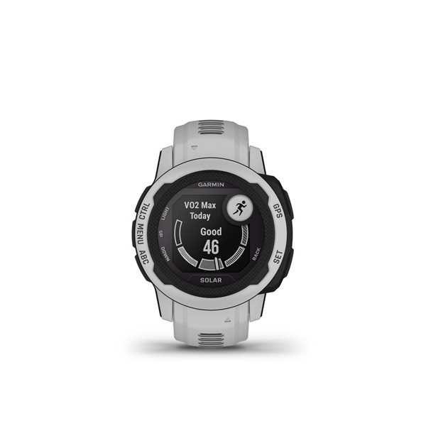 Garmin Instinct 2S Rugged Mist Grey GPS Smartwatch and Fitness Tracker with Solar Charging