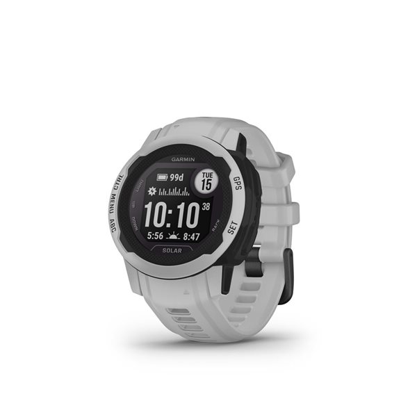 Garmin Instinct 2S Rugged Mist Grey GPS Smartwatch and Fitness Tracker with Solar Charging