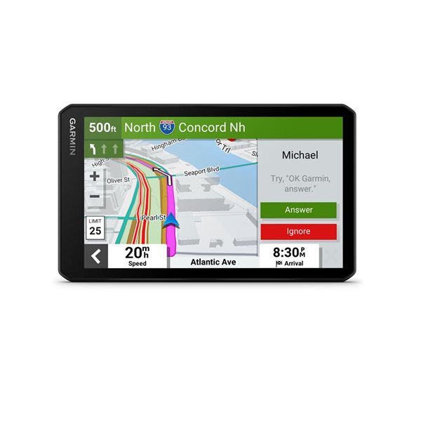 Garmin DriveCam 76 Black 7-in Display GPS Navigator with Built-In Dash Cam