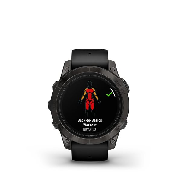 Garmin epix Pro Gen 2 Sapphire Edition Carbon Gray DLC Titanium