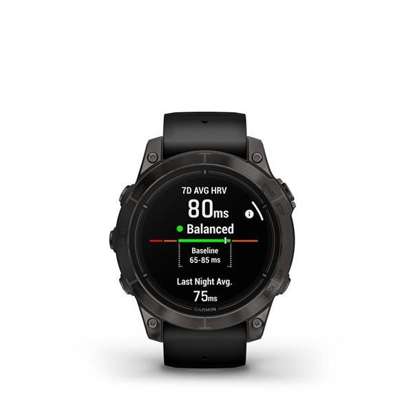 Garmin epix Pro Gen 2 Sapphire Edition Carbon Gray DLC Titanium