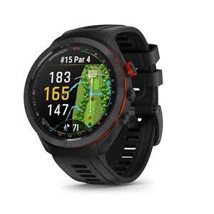 Garmin Approach S70 47-mm Black 1.4-in AMOLED Display Premium GPS Golfing Smartwatch