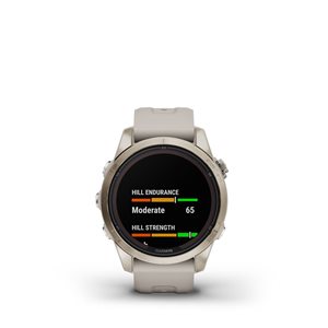 Garmin fēnix 7S Pro Sapphire Light Sand  Solar Charging GPS Smartwatch and Fitness Tracker