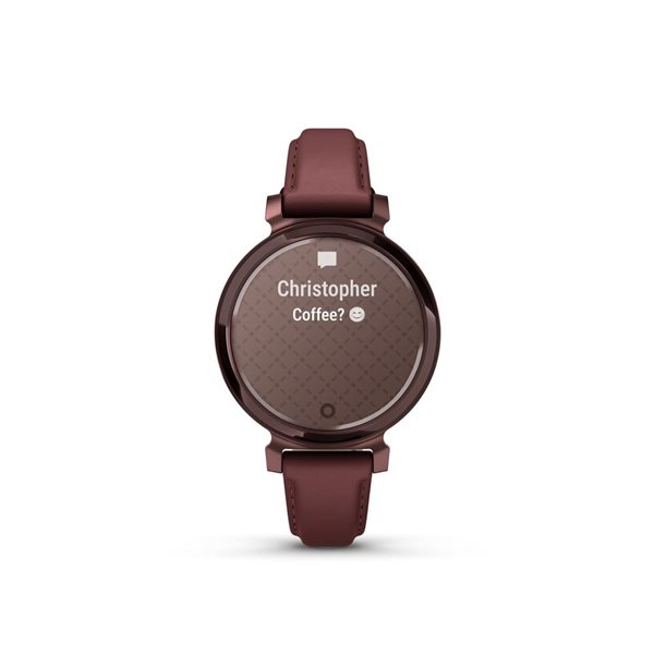 Garmin Lily 2 Classic Mulberry Smartwatch and Fitness Tracker