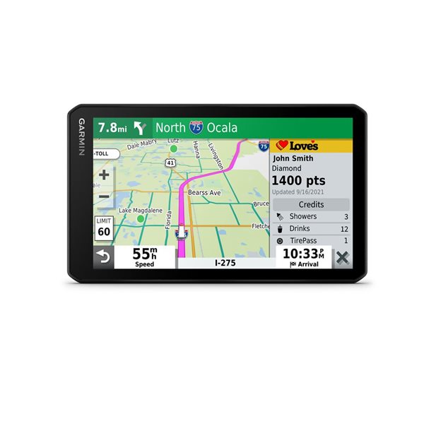 Garmin dēzlCam OTR710 Black 7-in Display GPS Truck Navigator with Built-In Dash Cam