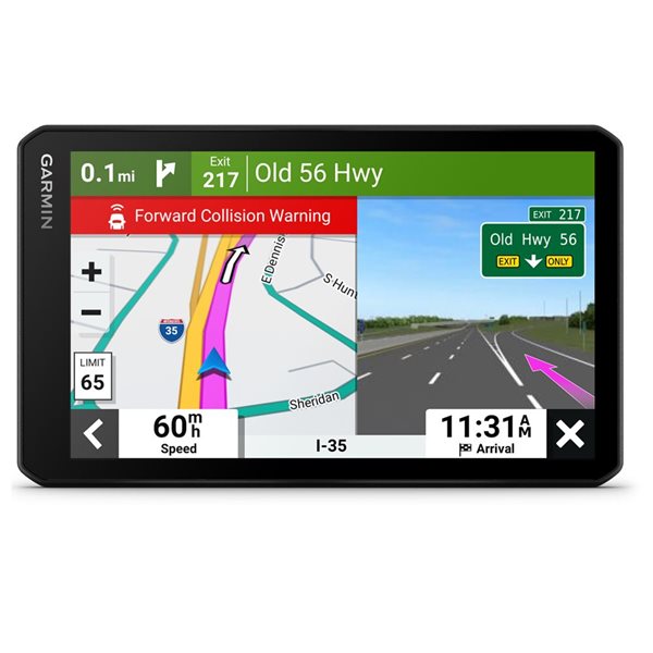 Garmin RVcam 795 Black 7-in Display GPS RV Navigator with Built-In Dash Cam