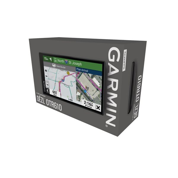 Garmin dēzl OTR610 Black 6-in GPS Truck Navigator