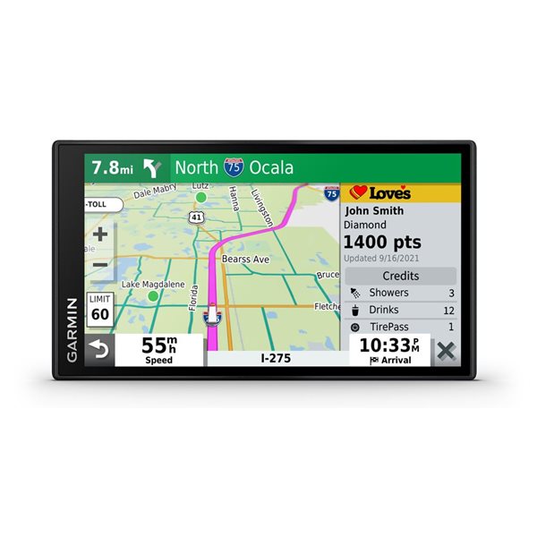 Garmin dēzl OTR610 Black 6-in GPS Truck Navigator