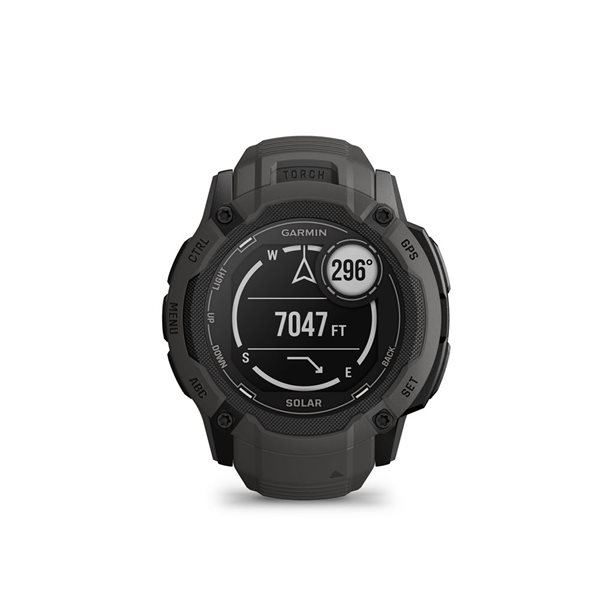 Garmin Instinct® 2X Solar Rugged Graphite GPS Smartwatch and Fitness Tracker with Solar Charging