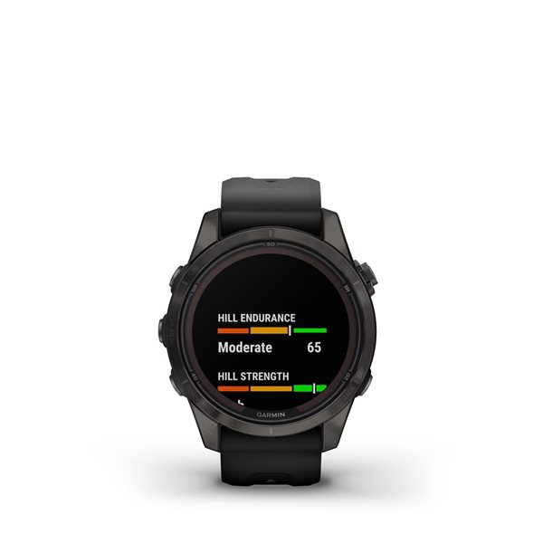 Garmin fēnix 7S Pro Sapphire Black Solar Charging DLC Titanium GPS Smartwatch and Fitness Tracker