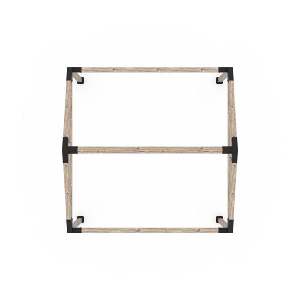 GRID 30 Single Pergola Kit for 4x4 Wood Posts