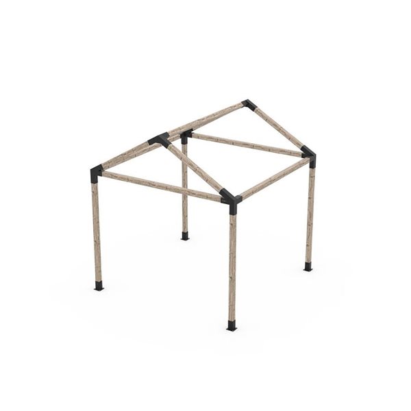 GRID 30 Single Pergola Kit for 4x4 Wood Posts