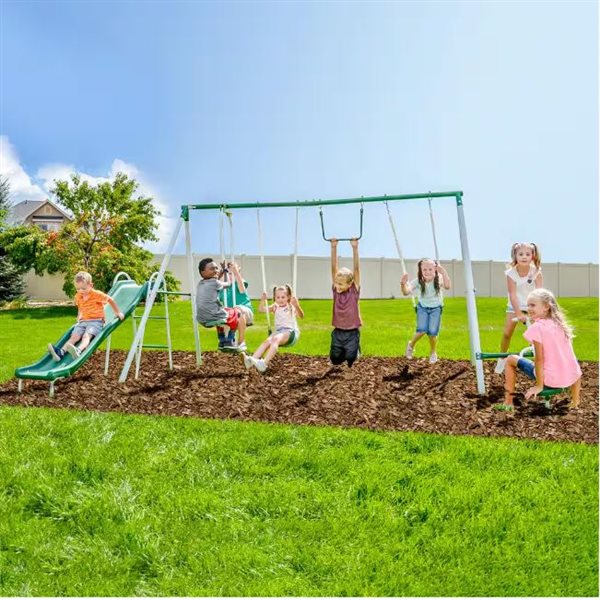 Sportspower Live Oak Metal Swing Set