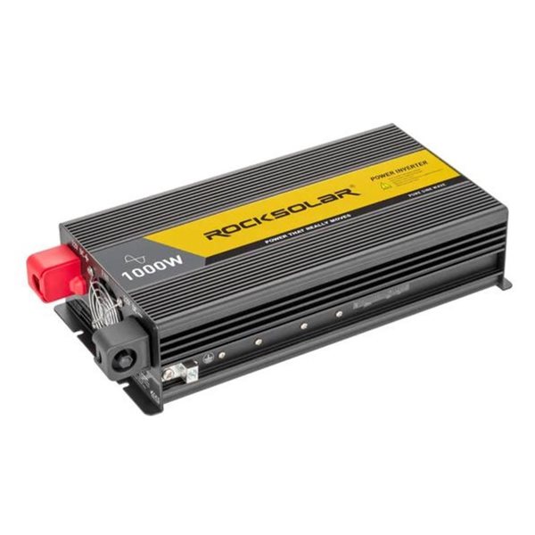 Rocksolar 1000 W 12 V Pure Sine-Wave Power Inverter