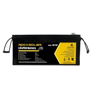 Rocksolar 48 V 50 Ah Deep Cycle Lithium Battery (LIFEPO4)