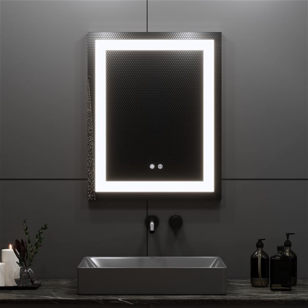 GEF Alivia Collection 24-in Mirror with LED