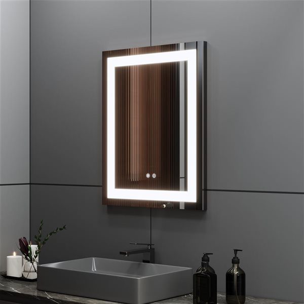 GEF Alivia Collection 24-in Mirror with LED