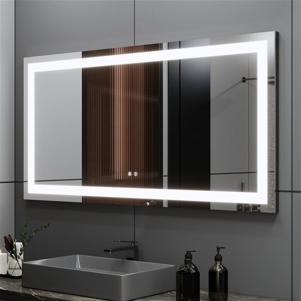 GEF Alivia Collection 60-in Mirror with LED