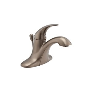 Pfister Serrano 1-Handle 4-in Centerset Bathroom Faucet - Brushed Nickel