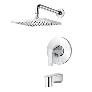 Ensemble de robinetterie pour bain-douche Kelen de Pfister à une poignée, chrome