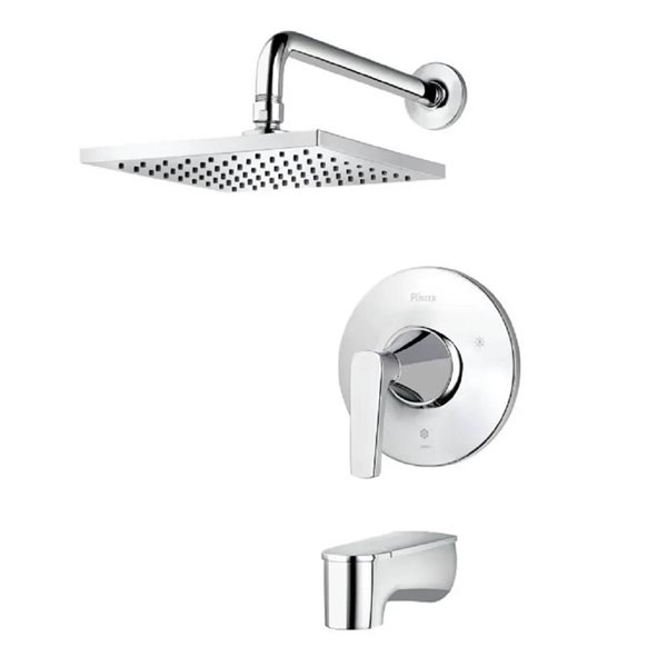 Pfister Kelen 1-Handle Tub and Shower Trim Kit - Chrome