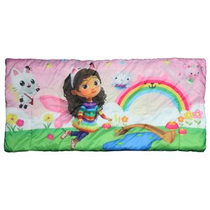 Sac de couchage pour enfant synthétique rectangle 28 po Doolhouse par Gabby