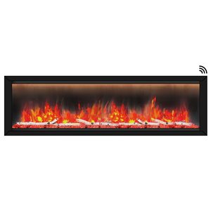 Dynasty Allegro Series 68-in Smart Control Electric Fireplace