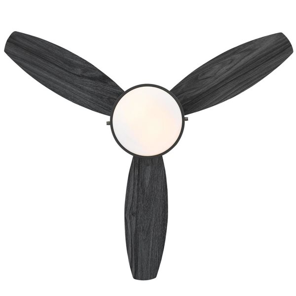 Westinghouse Lighting Alloy 42-in Matte Black Indoor Ceiling Fan with LED Light Fixture