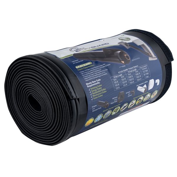 AIREX  Garde d'isolation de conduite pour épaisseur de mur de 3/4"