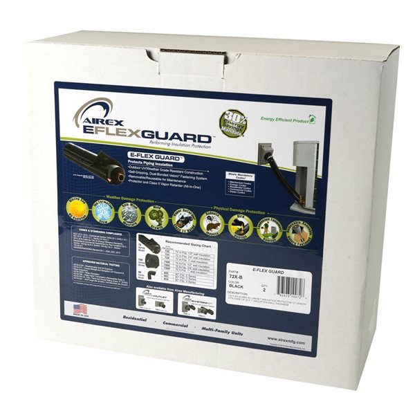 AIREX EFLEX GUARD AIREX Garde d'isolation de conduite pour épaisseur