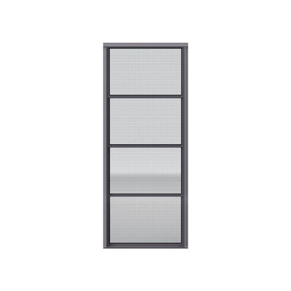 Tendal Betterview 36 x 84-in H Black Aluminum Frame 3-Season Veranda Single Column Screen Window